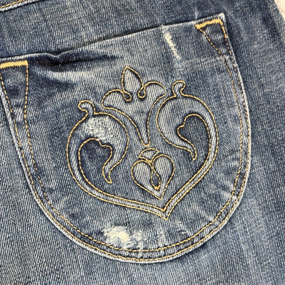 New with tags SIWY women 27/30X34 low rise Distressed whiskered Sexy Dress Jeans - Picture 2 of 16